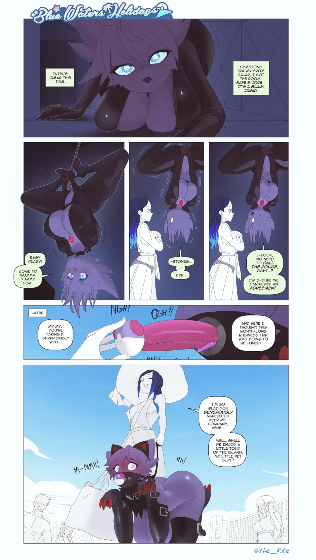 Blue Waters Holidays! – TheKite comic page 17