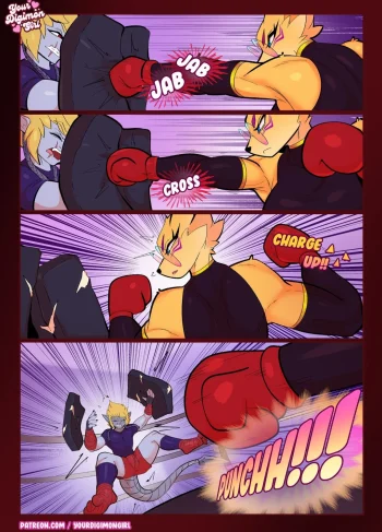 Box Routine – Your Digimon Girl, Porn Comic featuring Renamon from Digimon