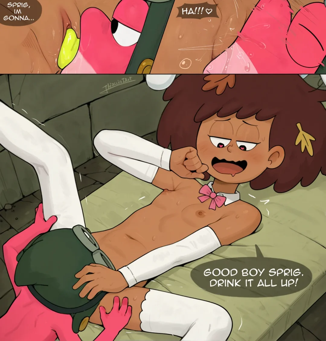 Bunny Anne – Jhiaccio comic page 2