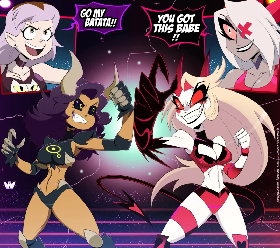 Chaggie vs Lumity – DRAKE-HERNANDEZ comic page 1