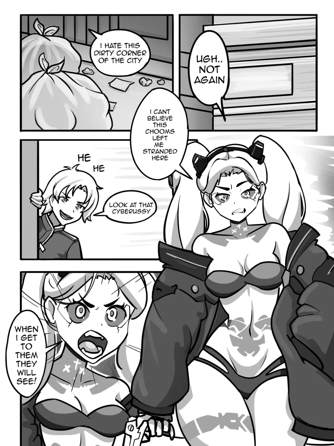 CyberFuck: No Time to Edge – Aleksey Gutierrez comic page 8
