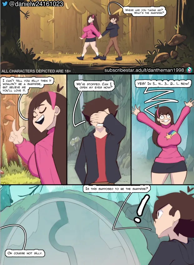 Dipper’s Exxxploration – Dgoger comic page 3