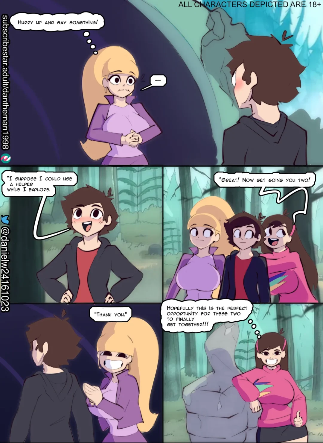 Dipper’s Exxxploration – Dgoger comic page 5