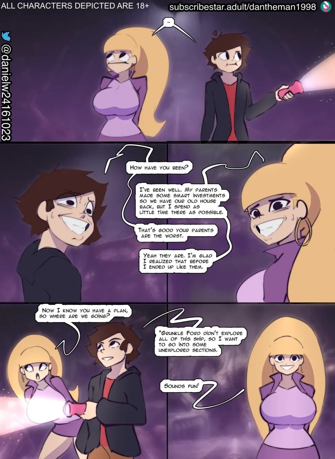 Dipper’s Exxxploration – Dgoger comic page 6
