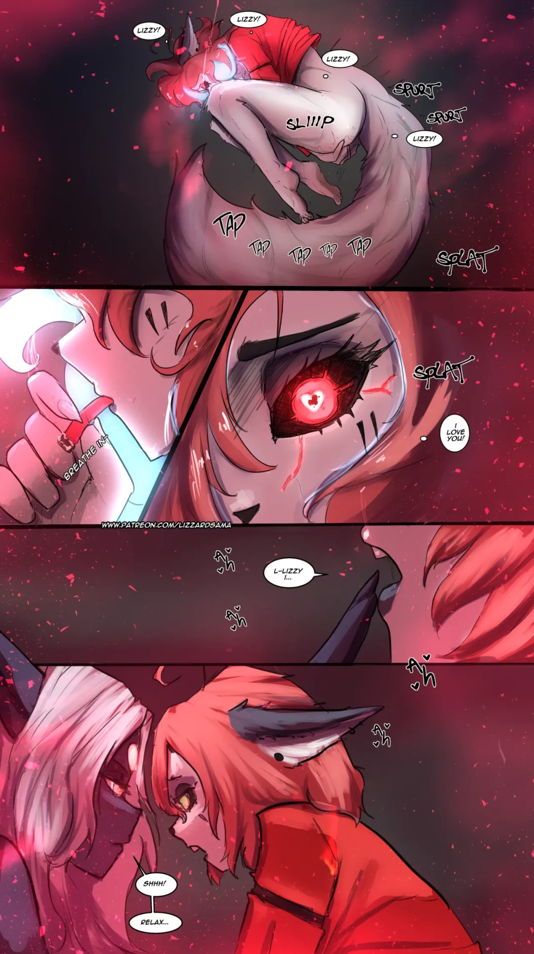 Don’t Deal With Lizzy – LizzardSama comic page 5