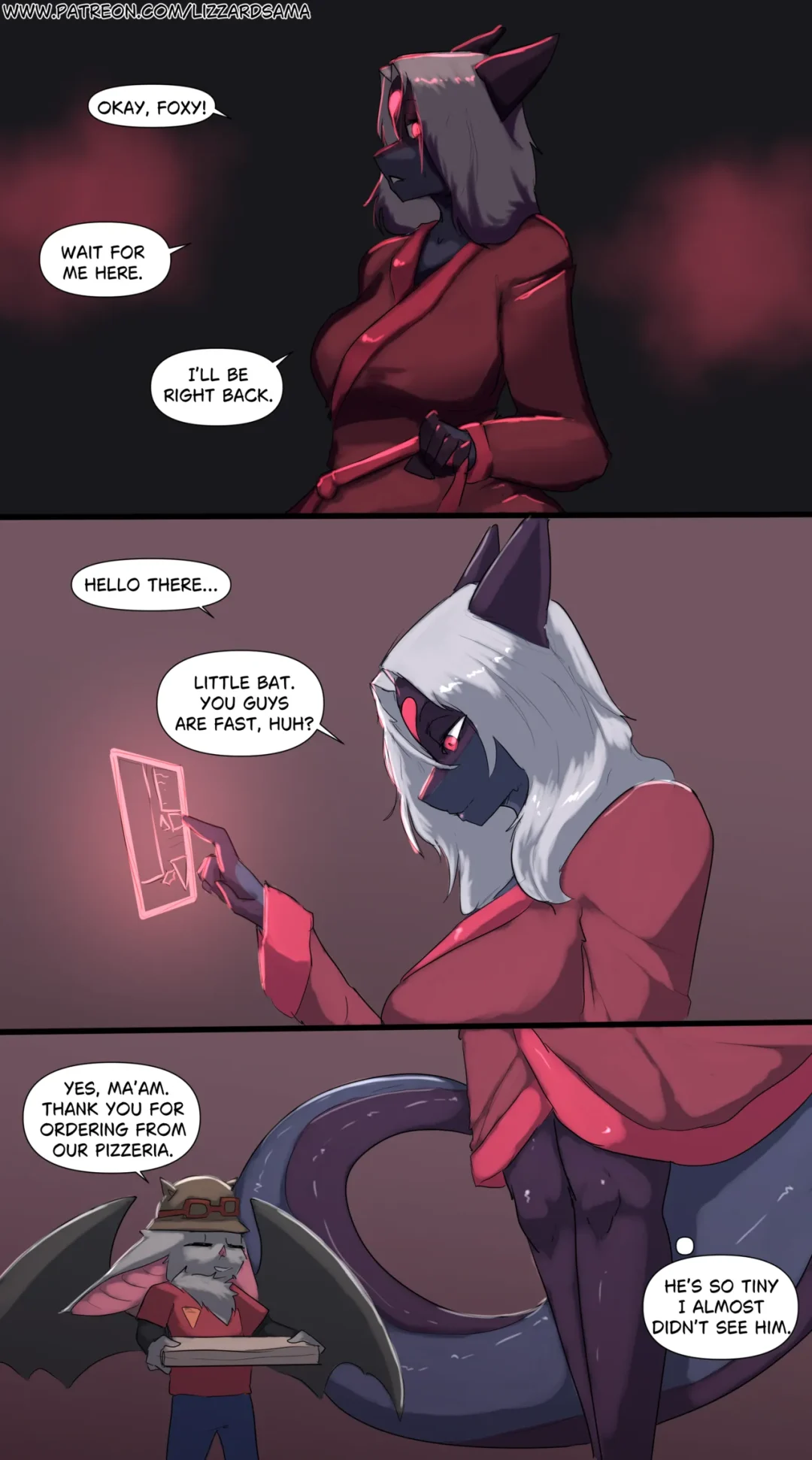 Don’t Deal With Lizzy – LizzardSama comic page 35