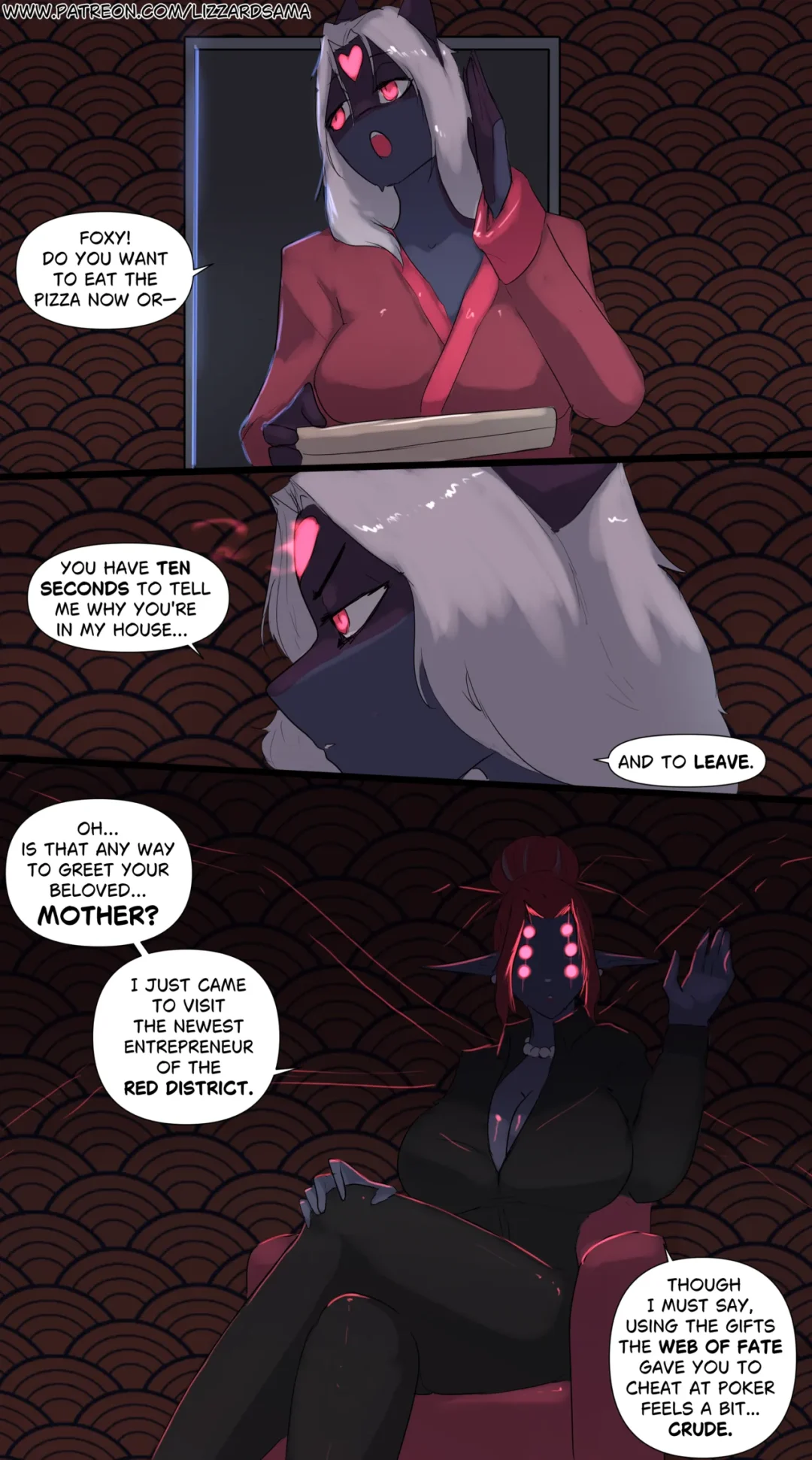 Don’t Deal With Lizzy – LizzardSama comic page 36