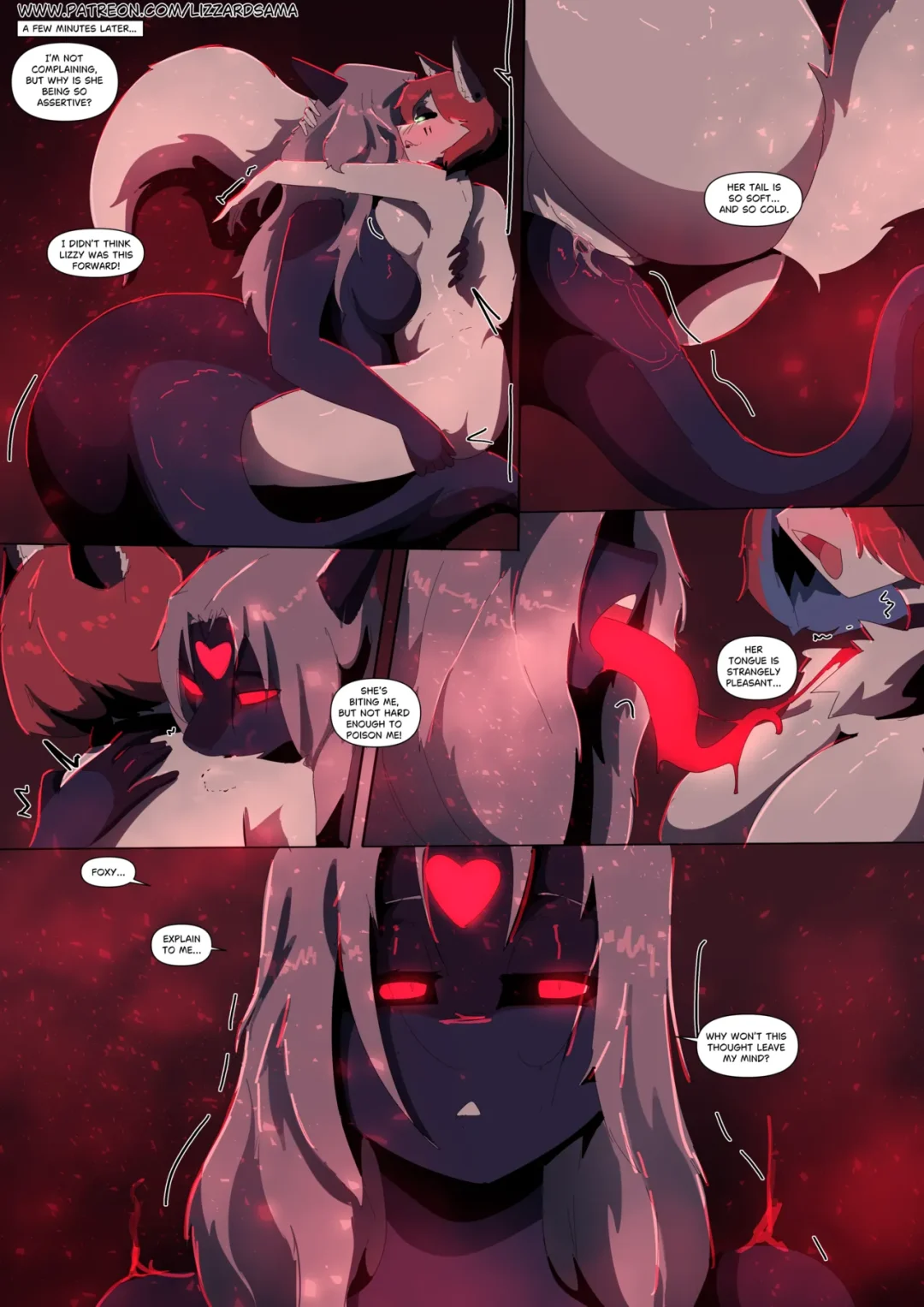 Don’t Deal With Lizzy – LizzardSama comic page 54