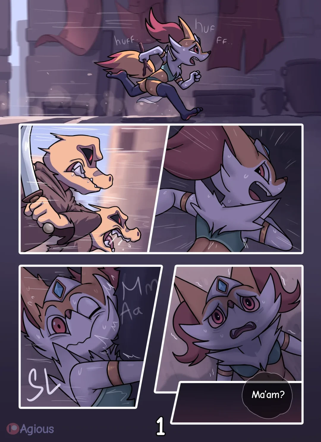 Empress Order – Agious comic page 3