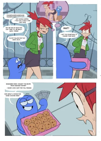 Frankie Mini comic – Amugea, Porn Comic featuring Frankie Foster from Foster’s Home for Imaginary Friends