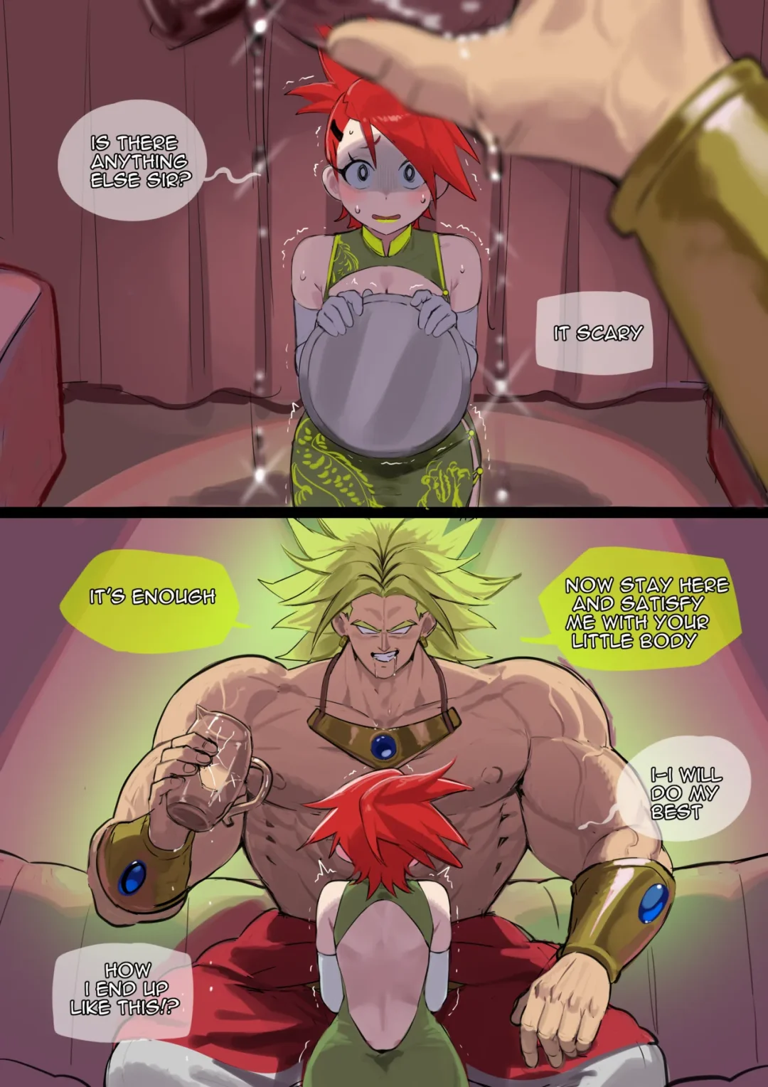 Frankie x Broly – Nia4294 comic page 2