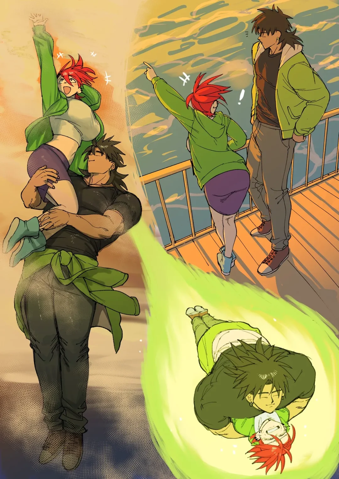Frankie x Broly – Nia4294 comic page 33