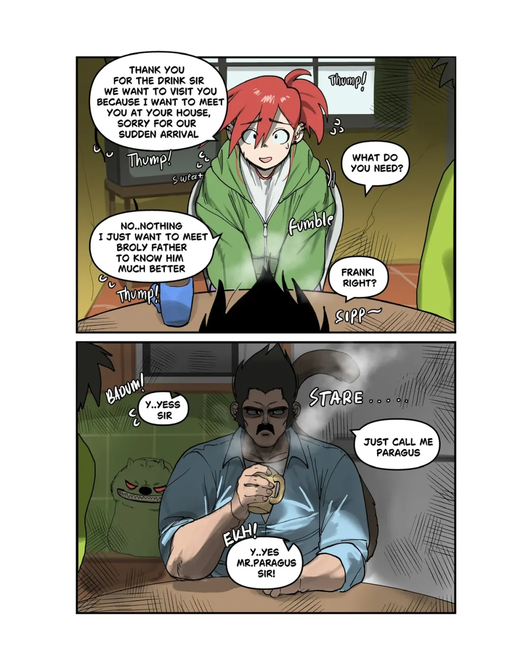 Frankie x Broly – Nia4294 comic page 38