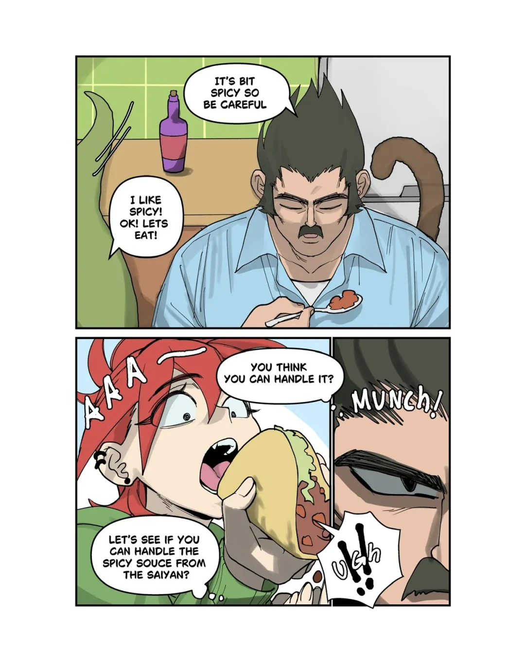 Frankie x Broly – Nia4294 comic page 41