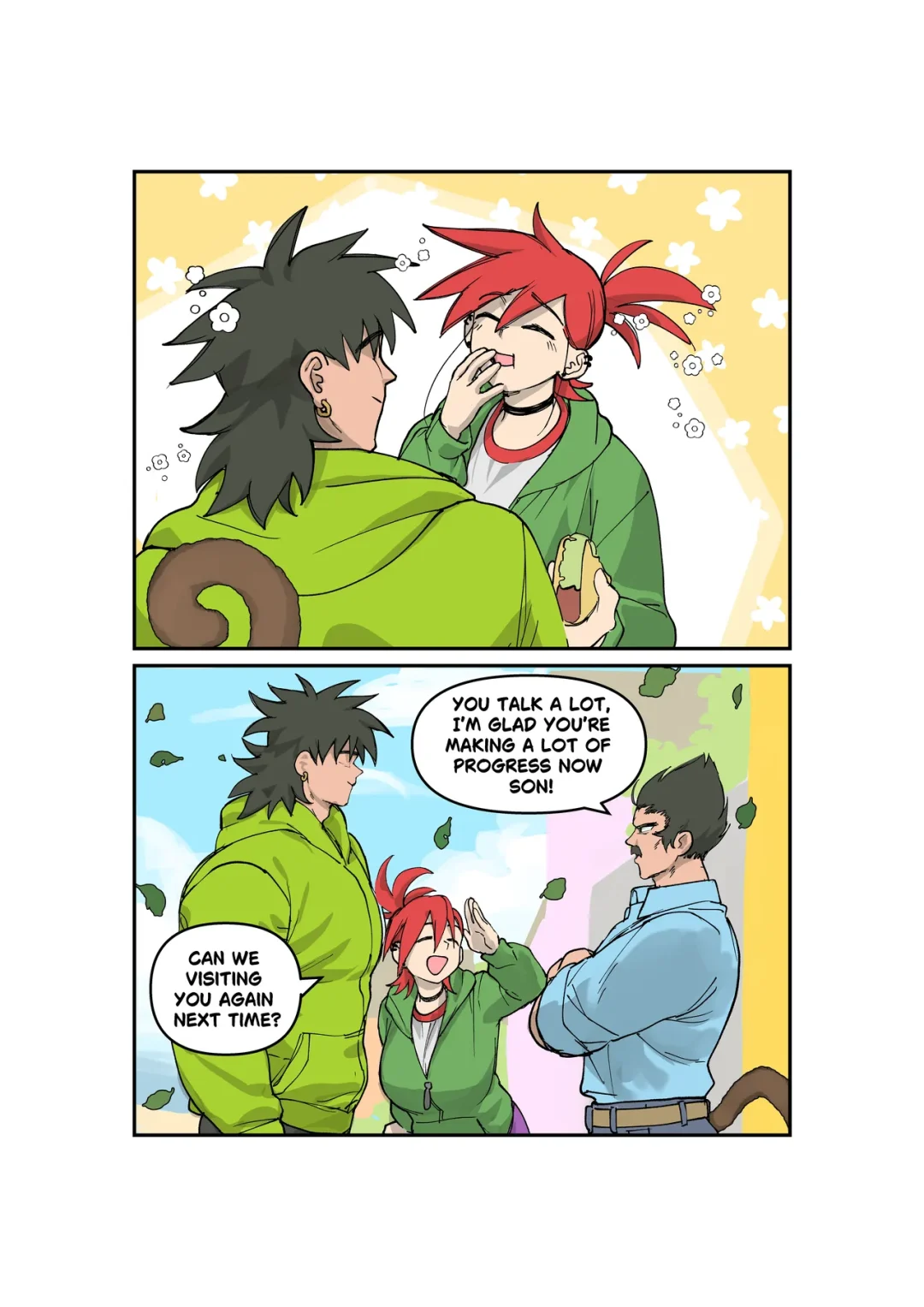 Frankie x Broly – Nia4294 comic page 43