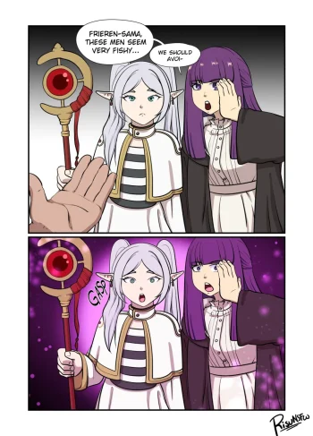 Frieren & Fern’s Swap Spell – RisuNSFW, Porn Comic featuring Fern and Frieren