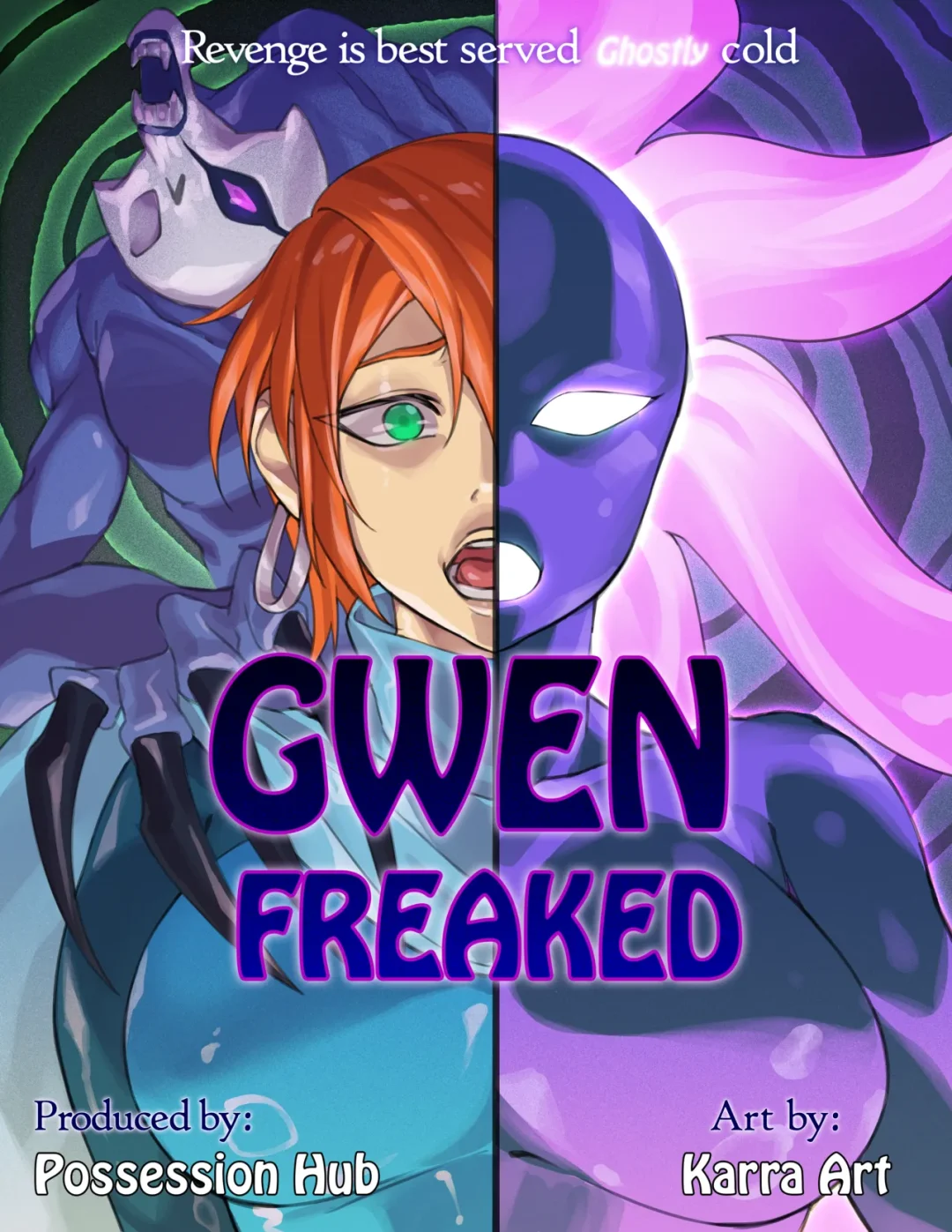GWEN FREAKED – Possession hub comic page 1