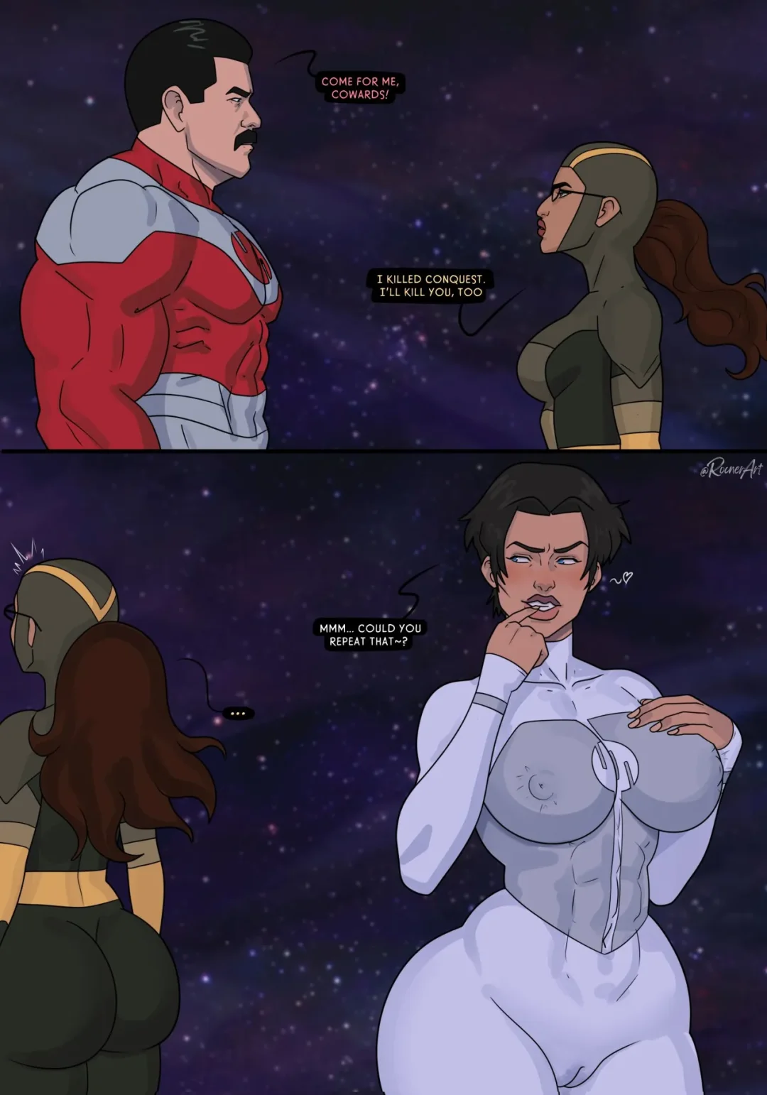 Invincible Set- Rocner comic page 30