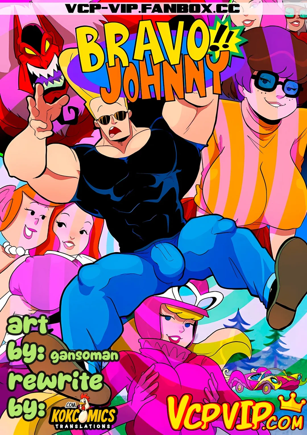 Johnny Bravo – Gansoman comic page 1