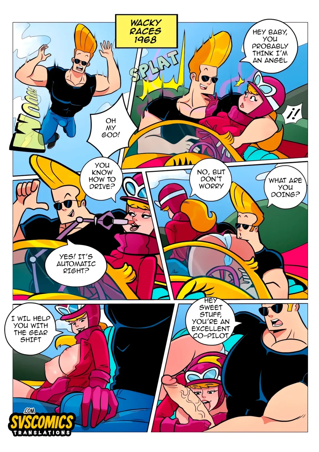 Johnny Bravo – Gansoman comic page 12