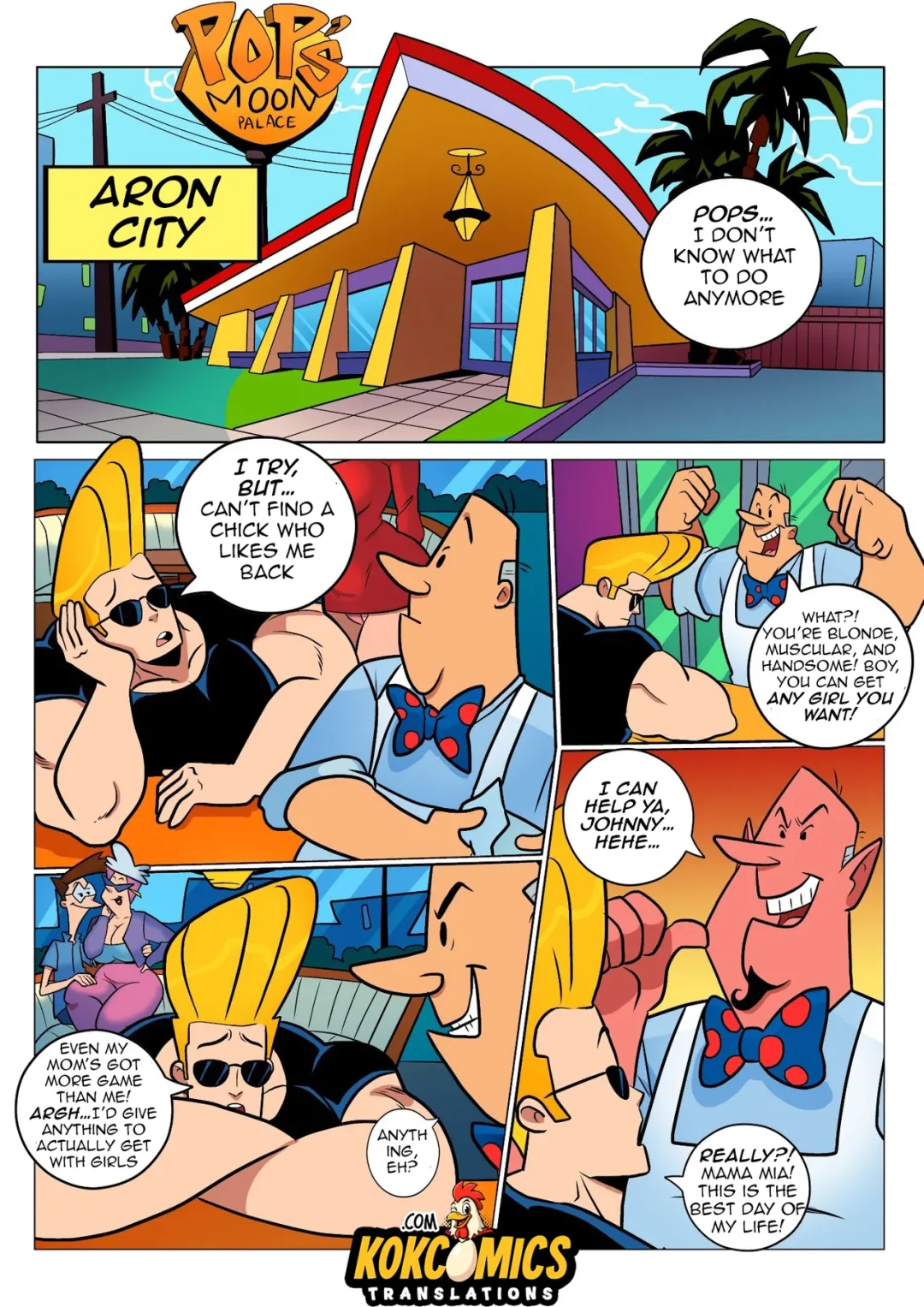Johnny Bravo – Gansoman comic page 3