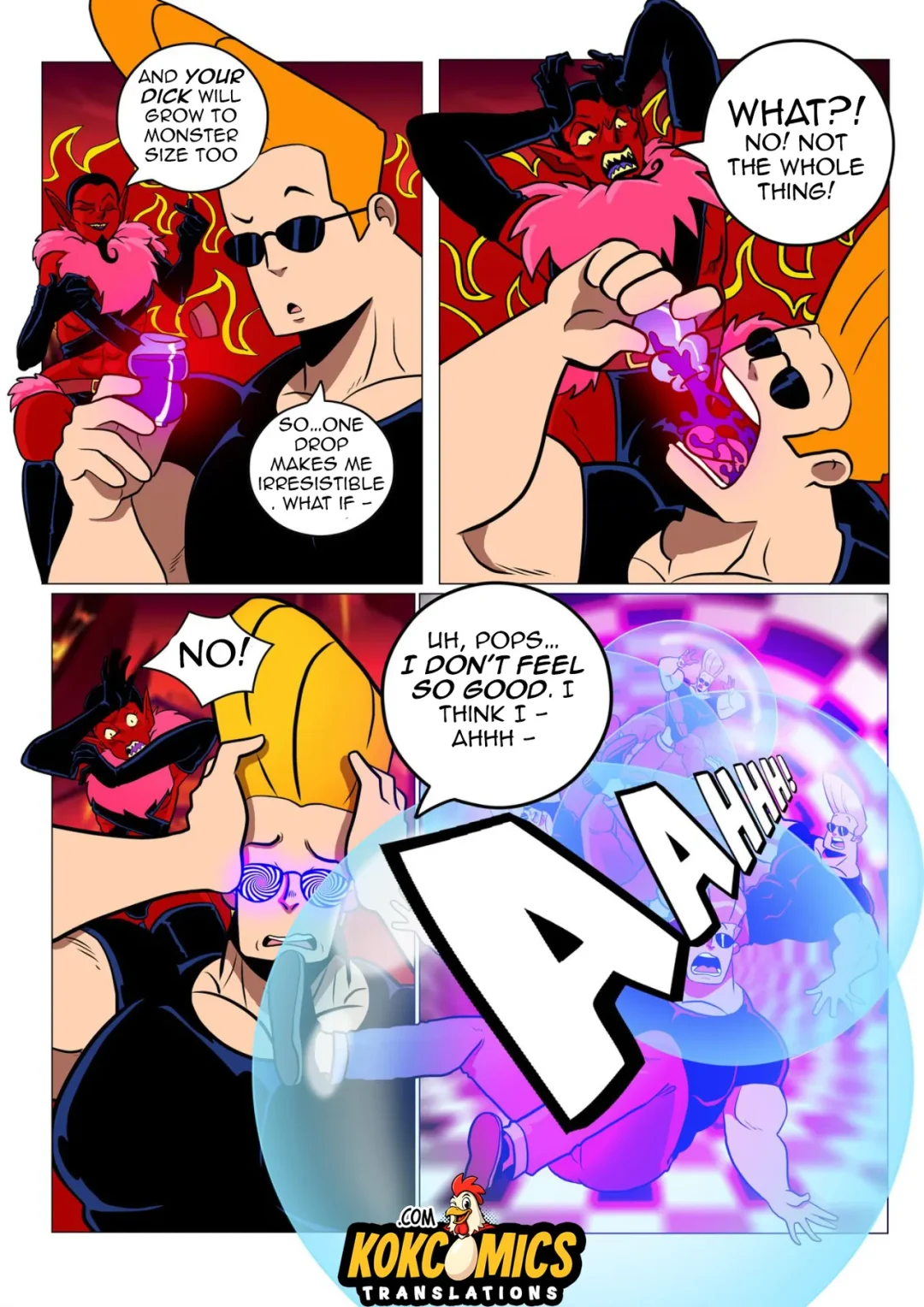 Johnny Bravo – Gansoman comic page 6