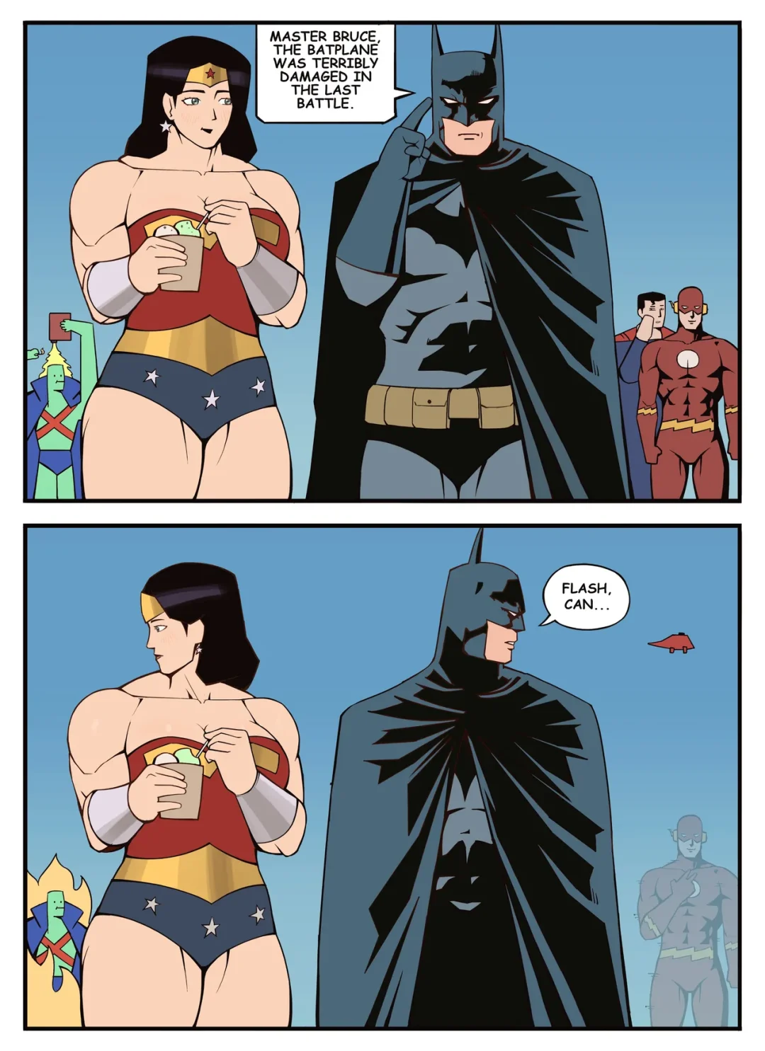 Justice League – Bonny comic page 3