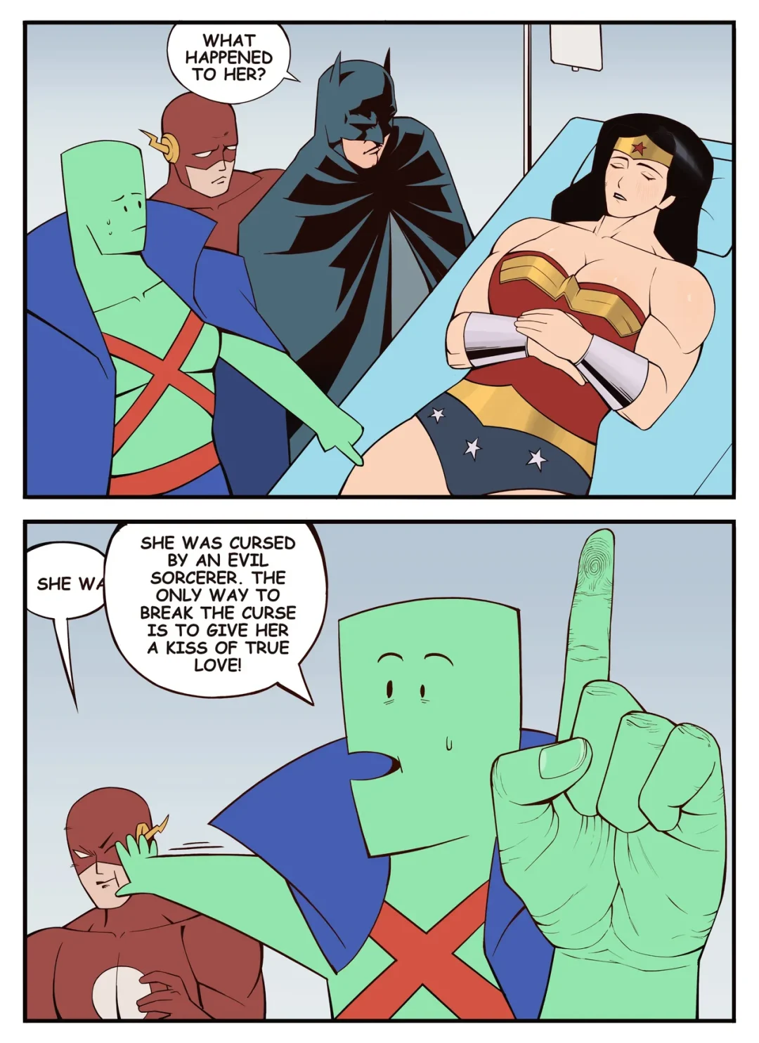 Justice League – Bonny comic page 5