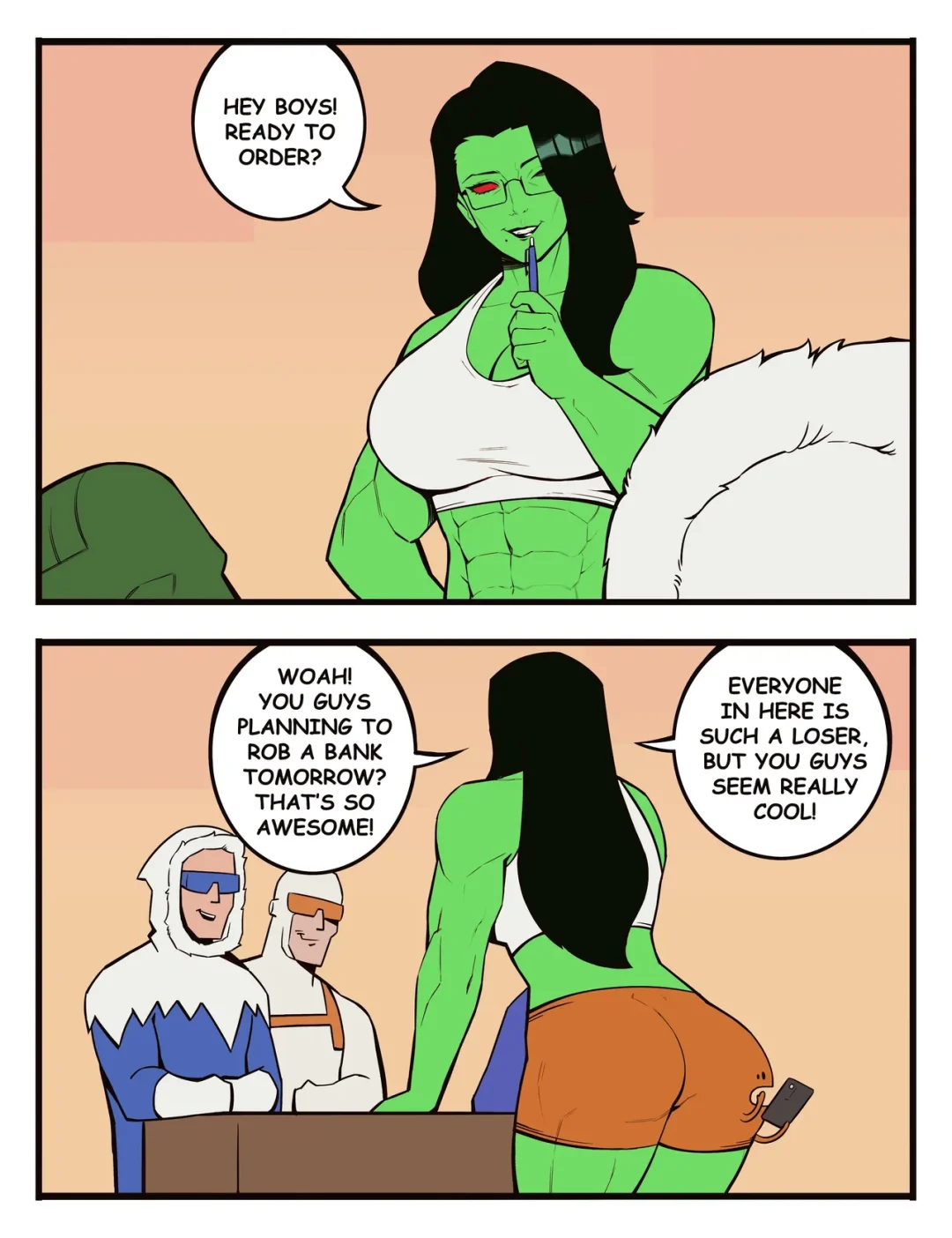 Justice League – Bonny comic page 45