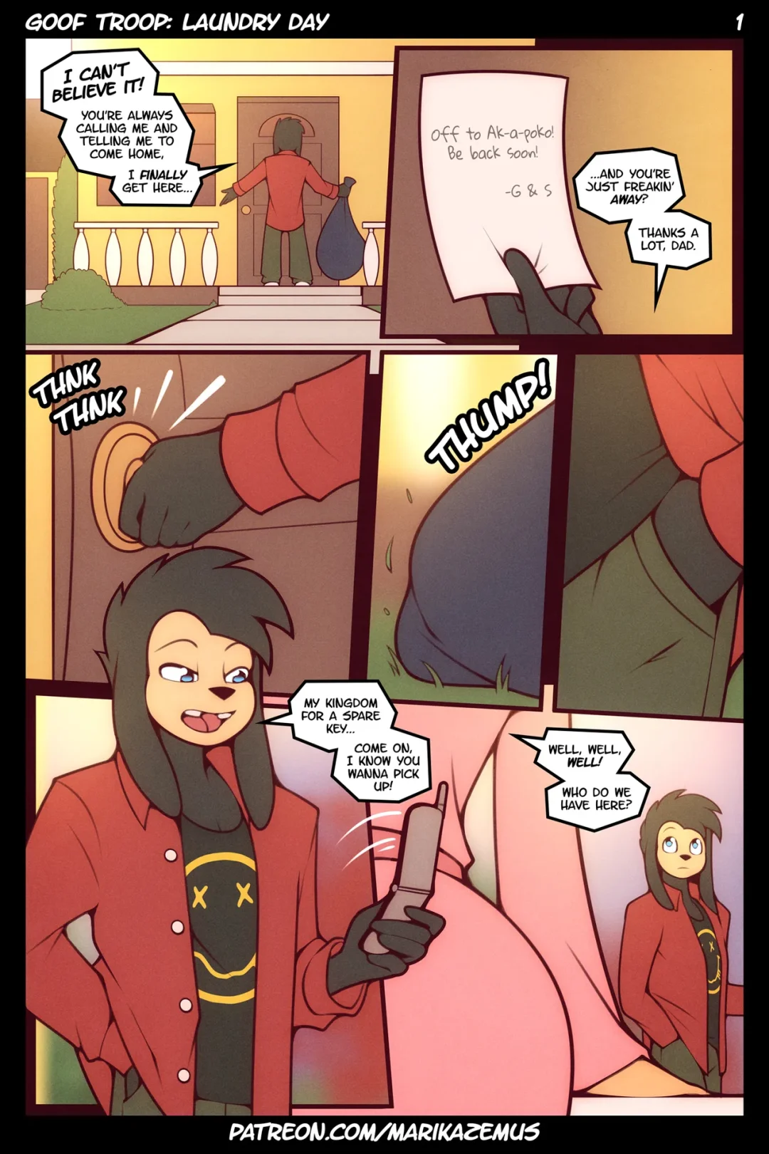 Laundry Day – MarikAzemus comic page 2