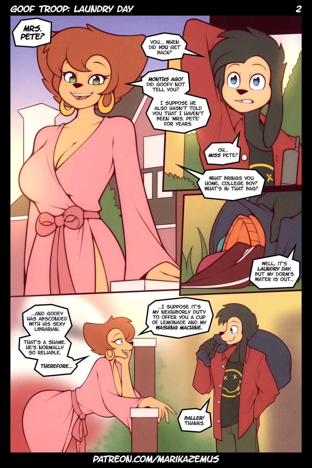 Laundry Day – MarikAzemus comic page 3