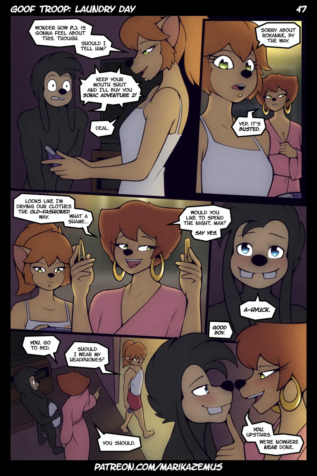 Laundry Day – MarikAzemus comic page 48