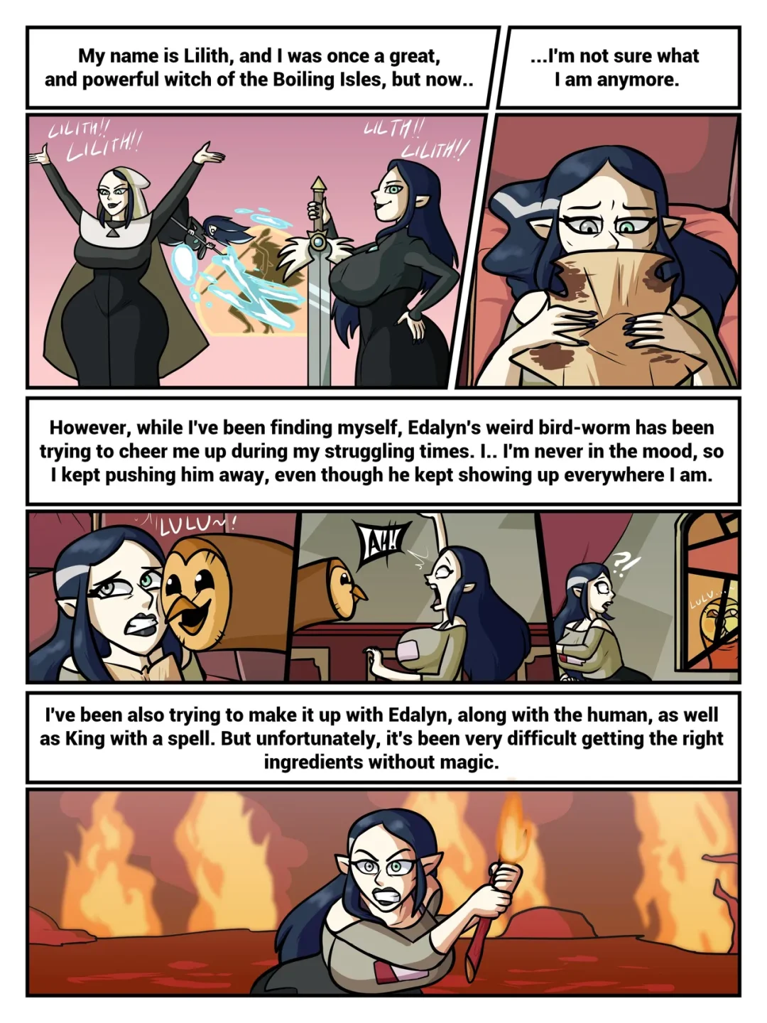 Lilith’s Playdate – Max1mus comic page 2