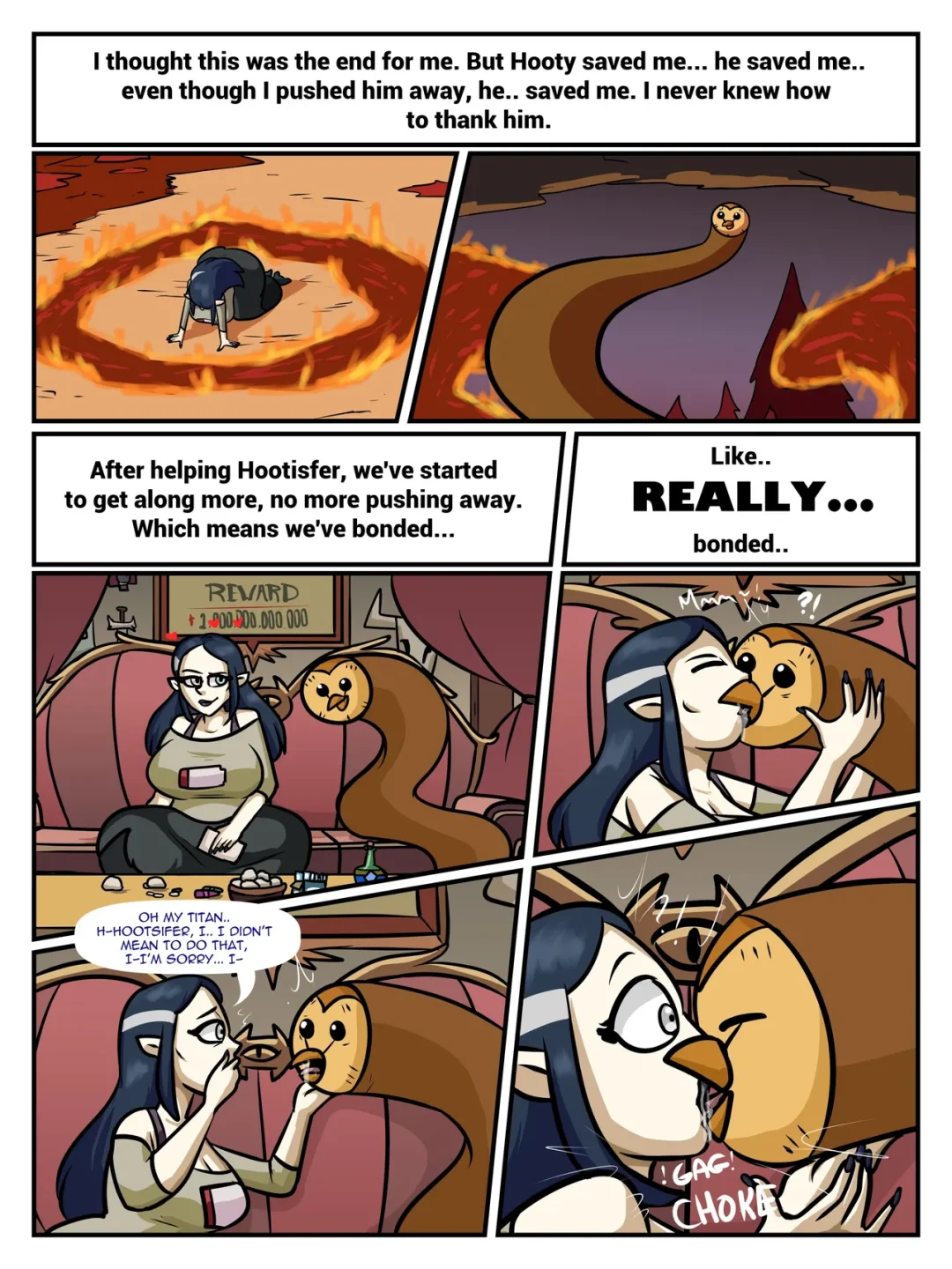 Lilith’s Playdate – Max1mus comic page 3