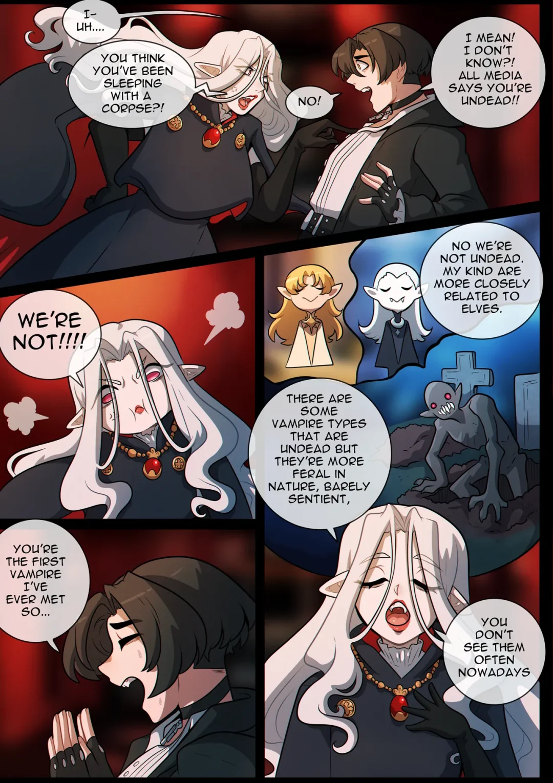 Love for Amalthea Chapter 4 – Kinkymation comic page 13