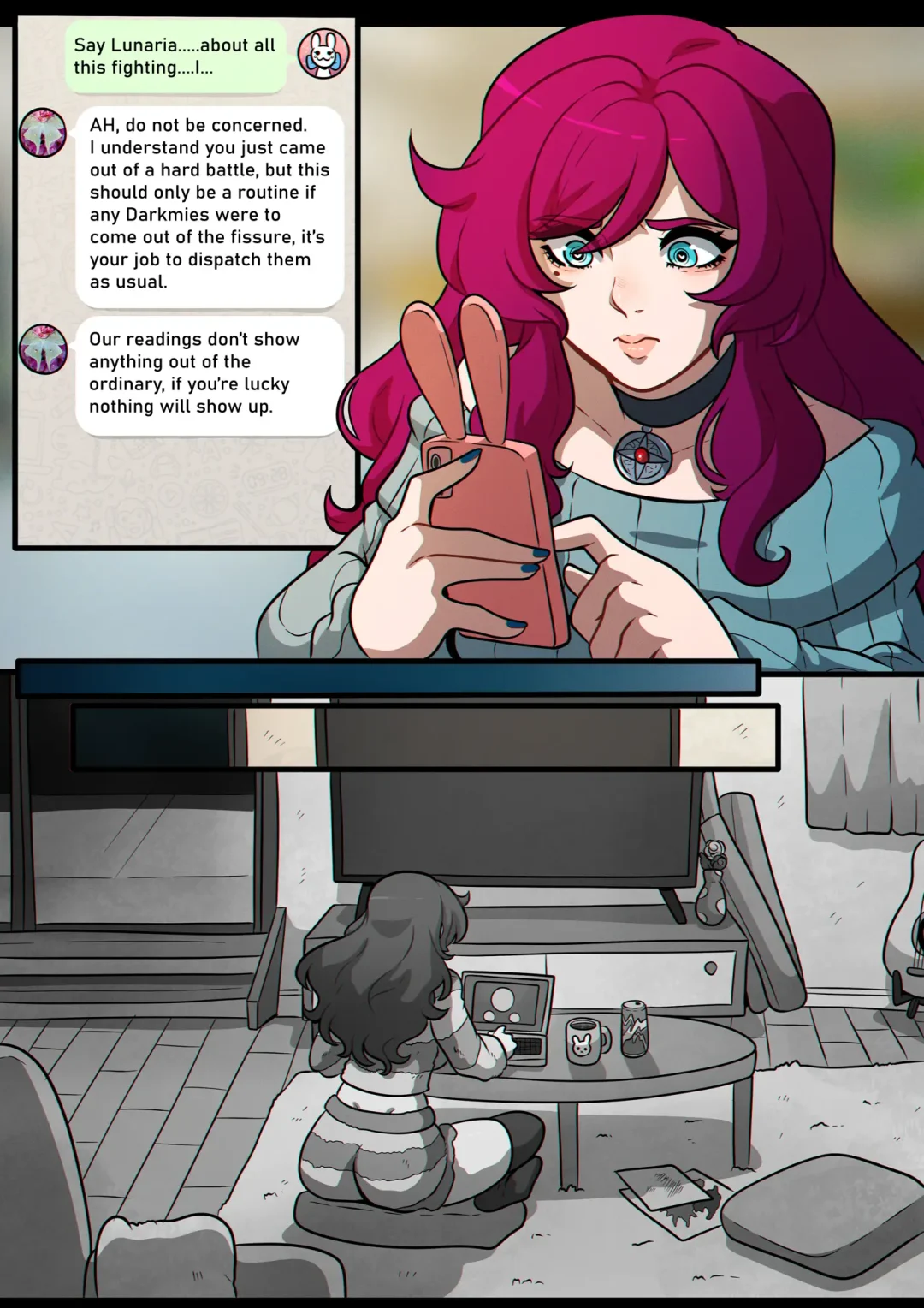 Magical Miss Lucy Chapter 2 – Kinkymation comic page 15