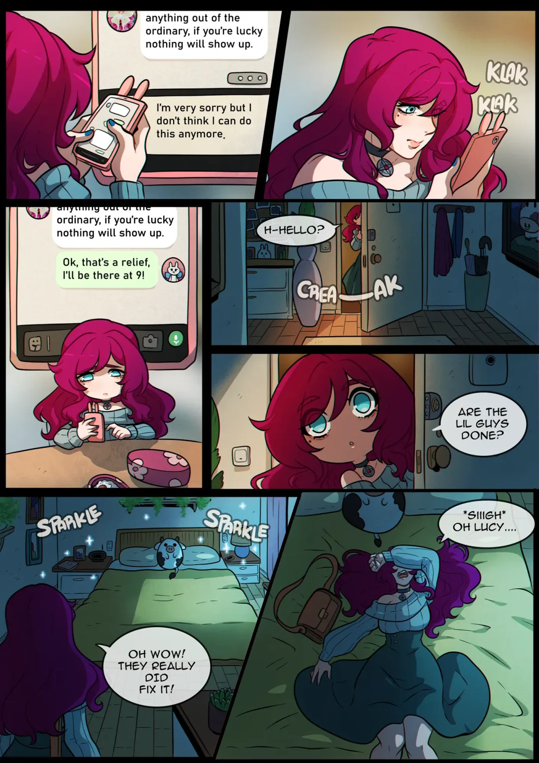 Magical Miss Lucy Chapter 2 – Kinkymation comic page 18
