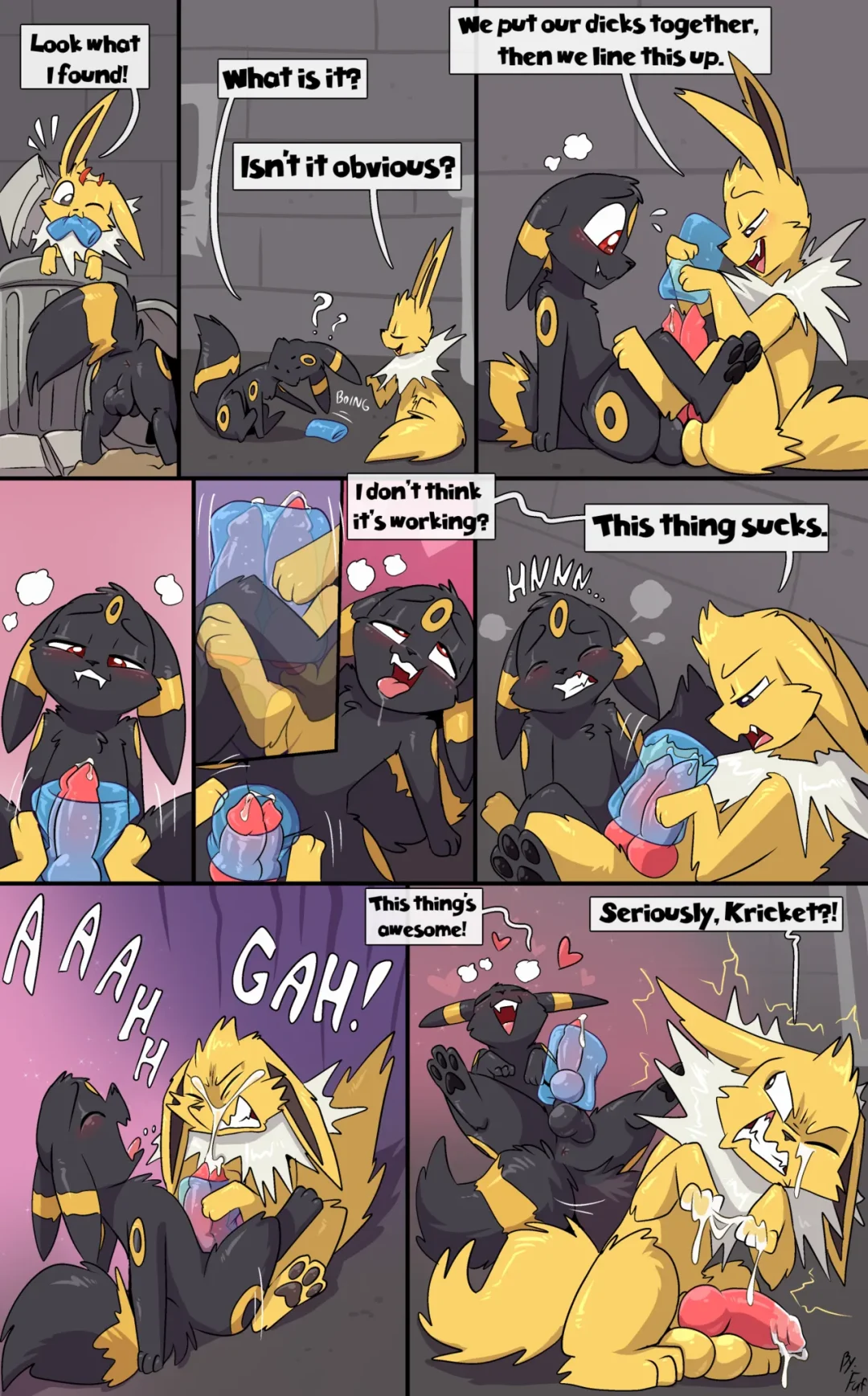 Mischievous Moments – Fuf comic page 2