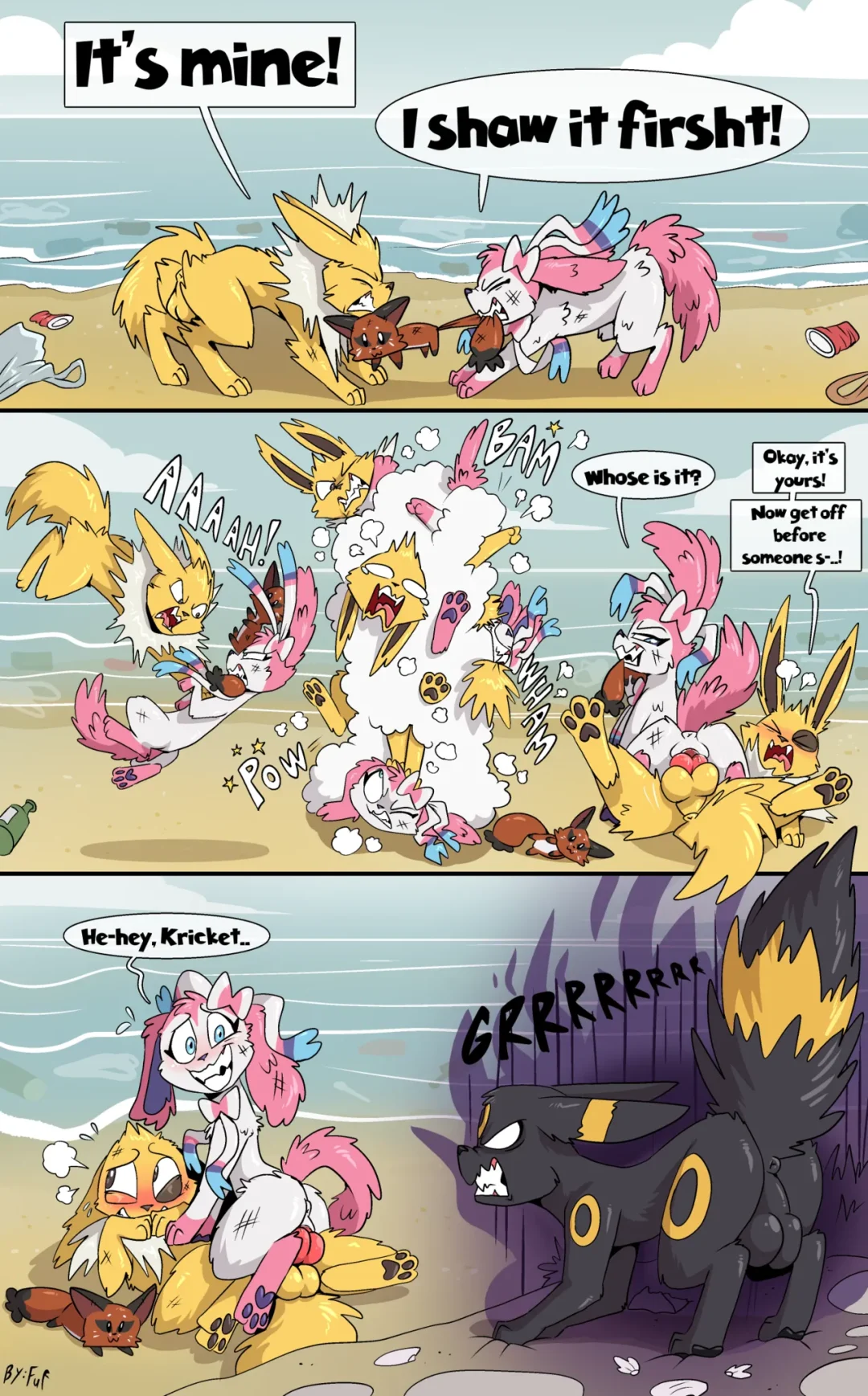 Mischievous Moments – Fuf comic page 9