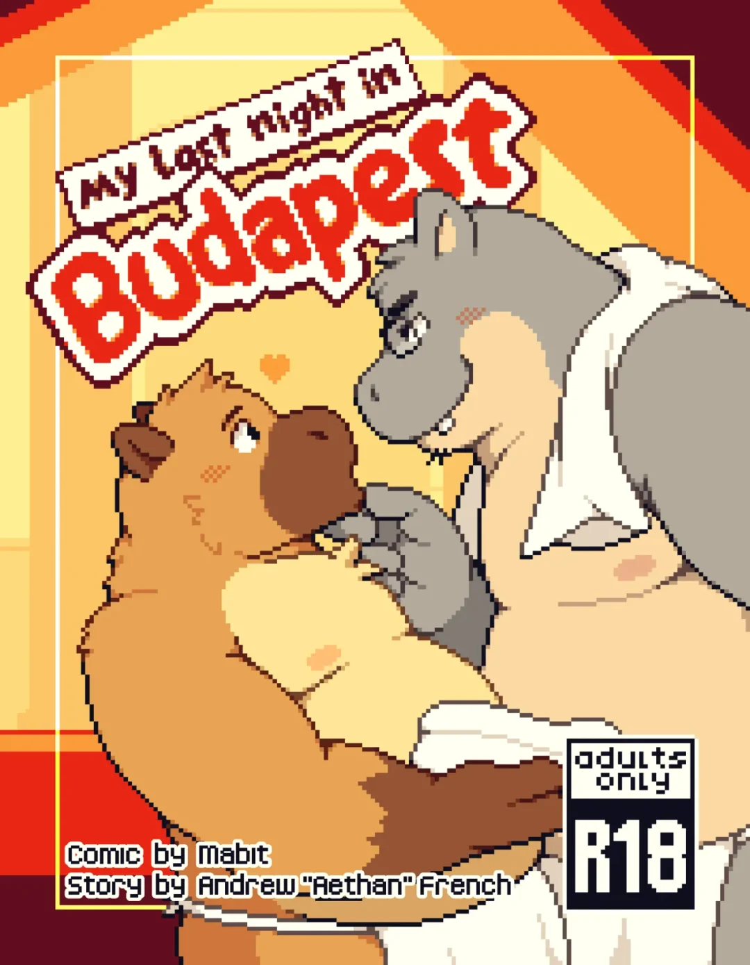 My last Night in Budapest – mabit comic page 1