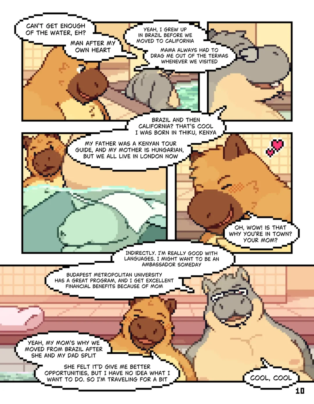 My last Night in Budapest – mabit comic page 11