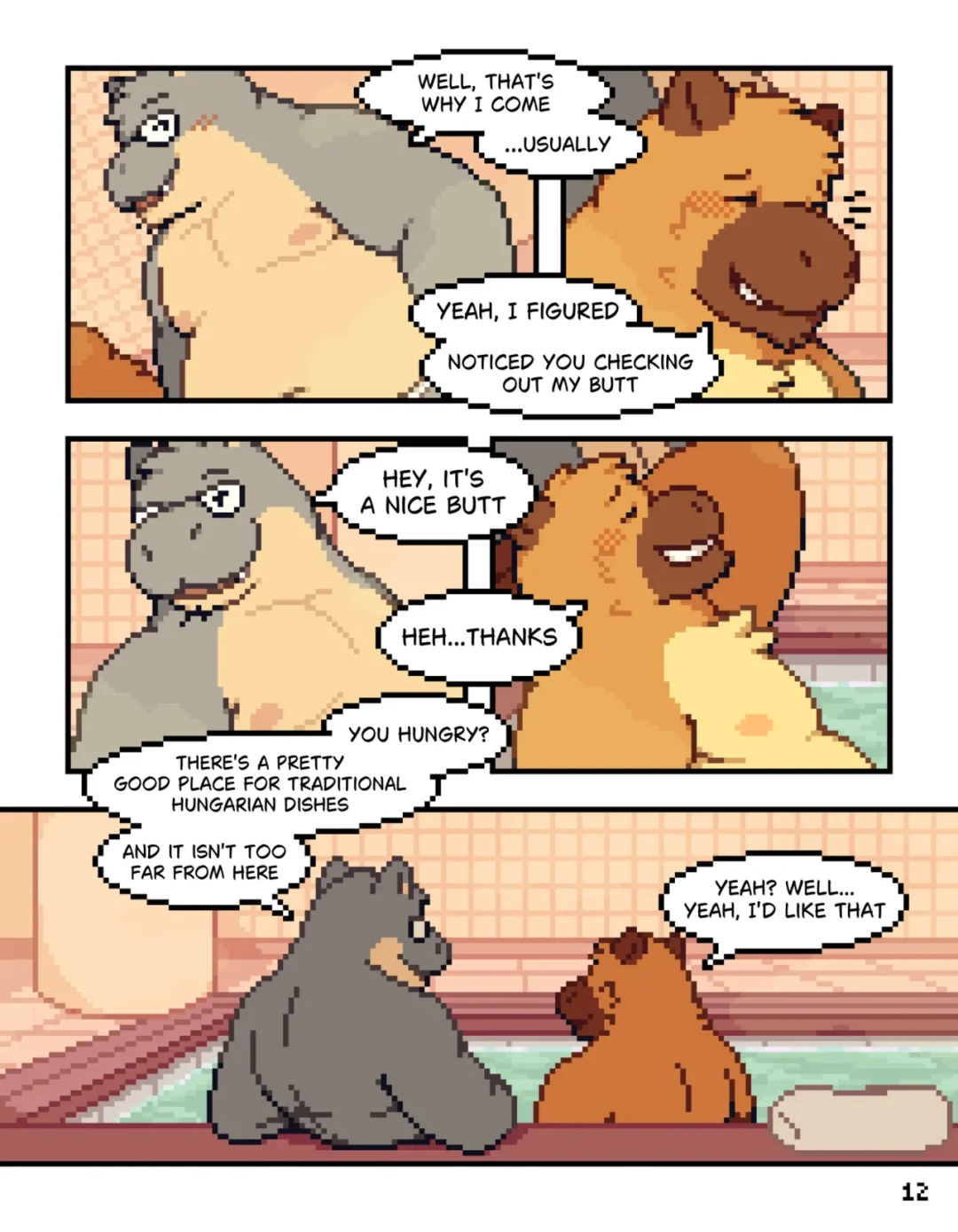 My last Night in Budapest – mabit comic page 13