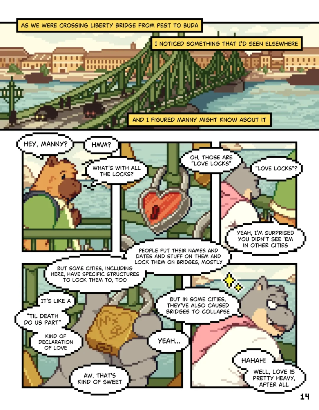 My last Night in Budapest – mabit comic page 15