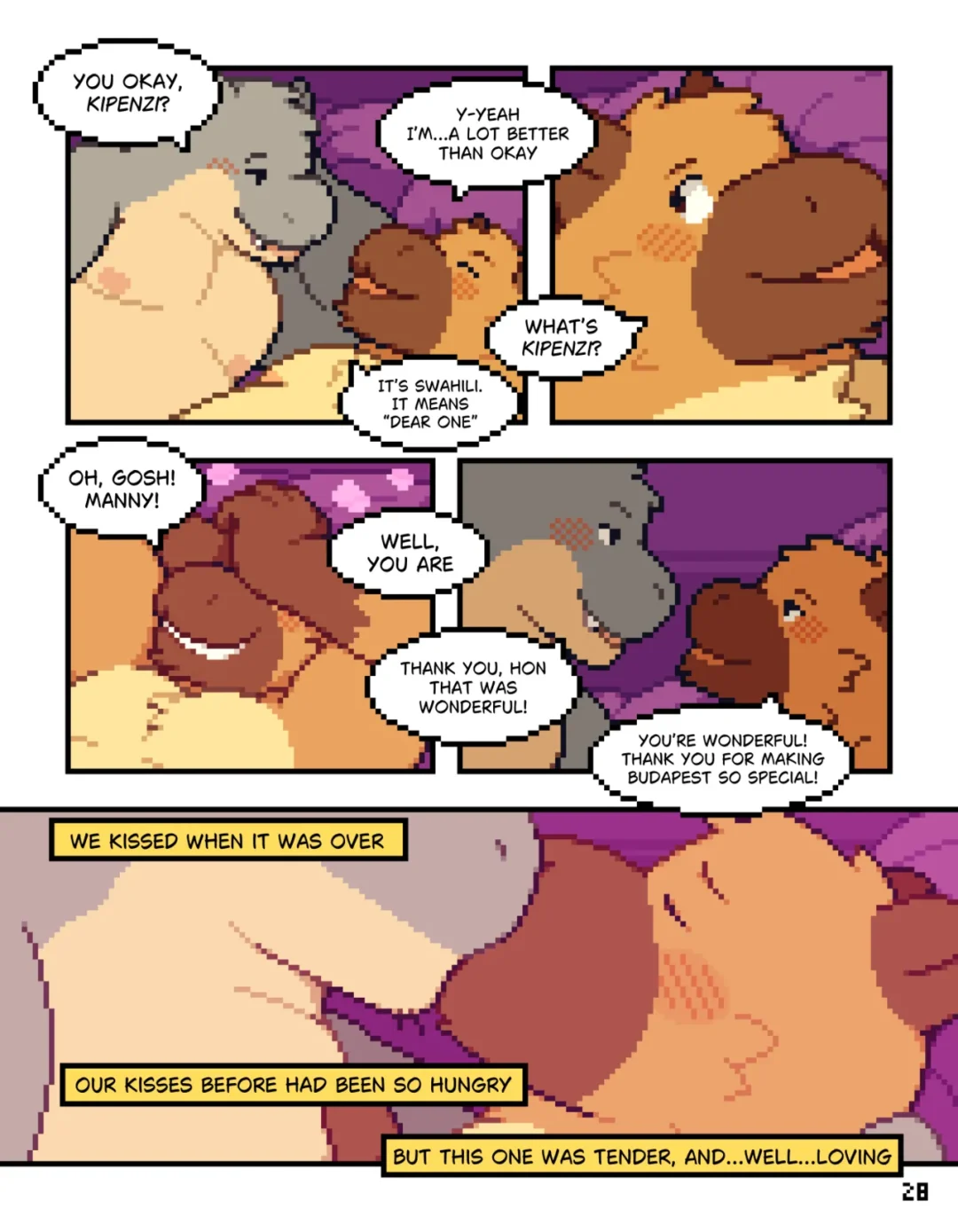 My last Night in Budapest – mabit comic page 29