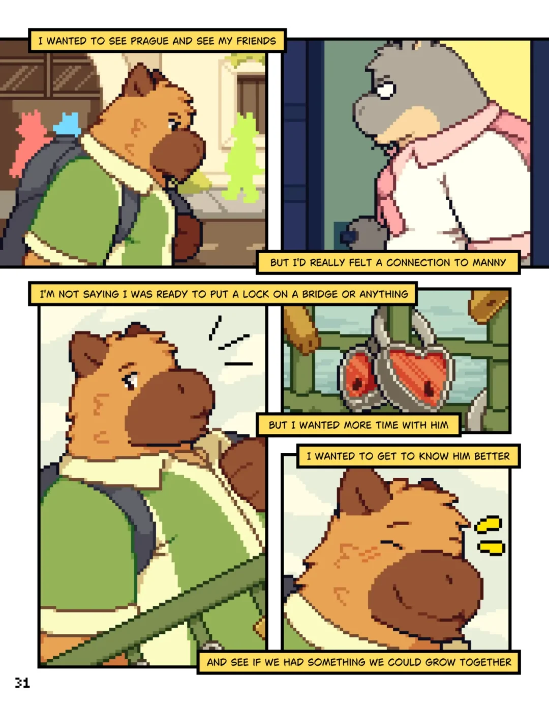 My last Night in Budapest – mabit comic page 32