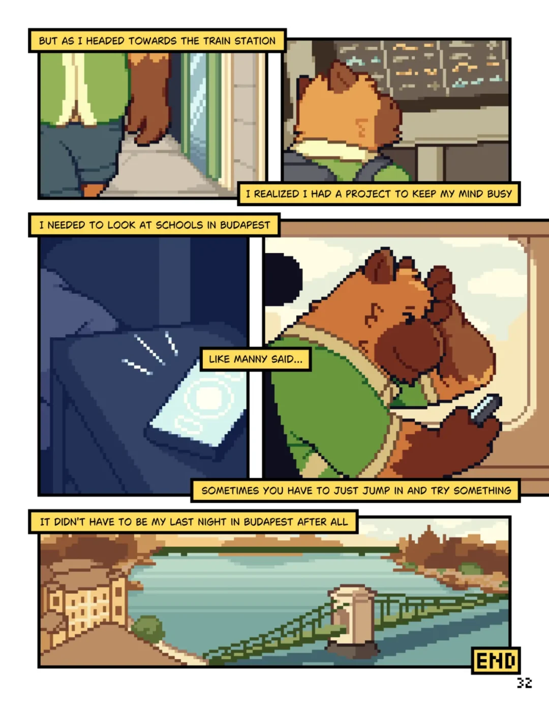 My last Night in Budapest – mabit comic page 33