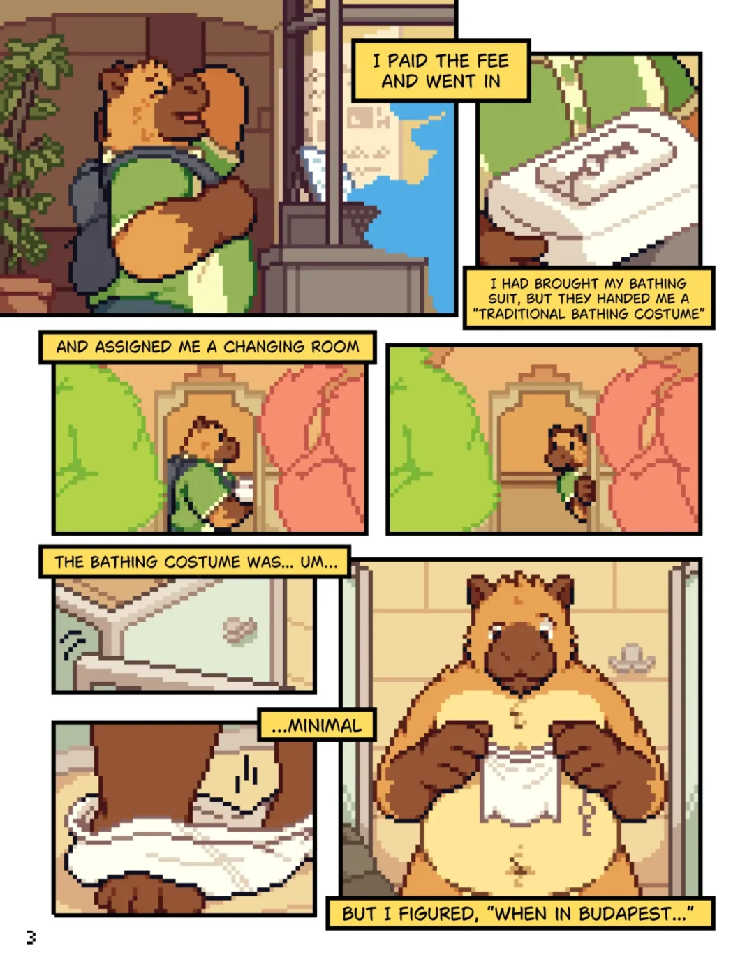 My last Night in Budapest – mabit comic page 4