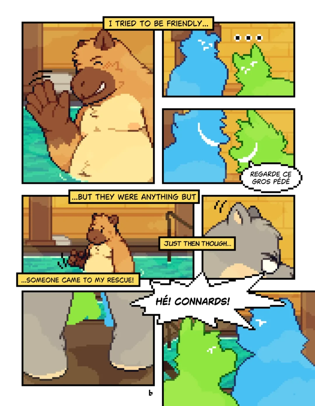 My last Night in Budapest – mabit comic page 7