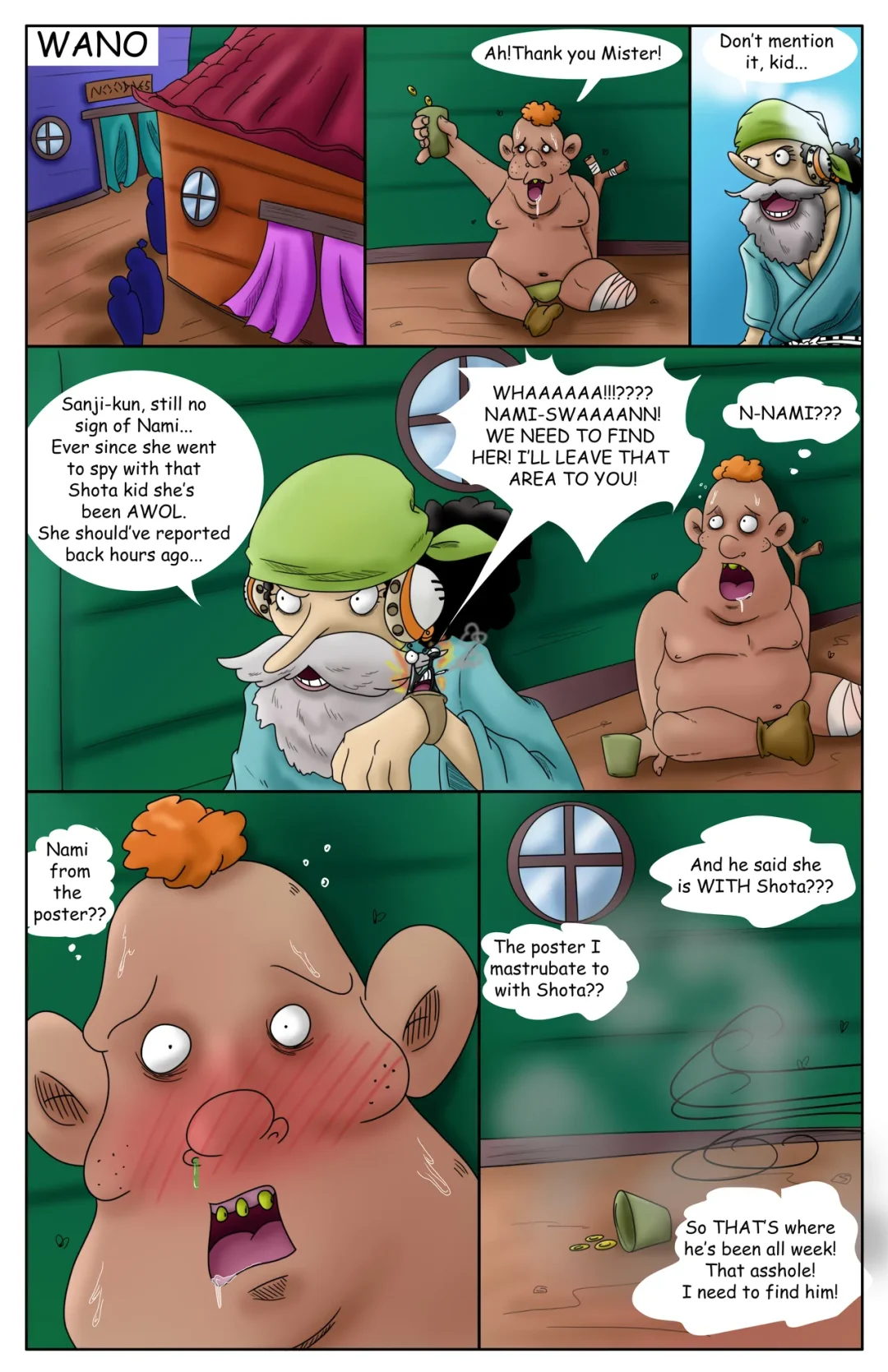 Nami Defiled 3 – Mr pheromones comic page 3