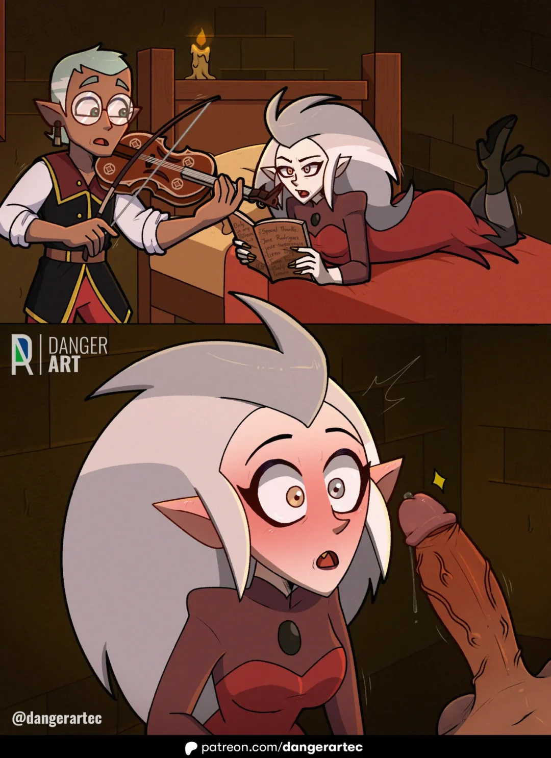 Nsfwtober 2025 – DangerArt comic page 13